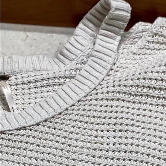 FREE People Small moonshine cold shoulder sweater top - Picture 6 of 8